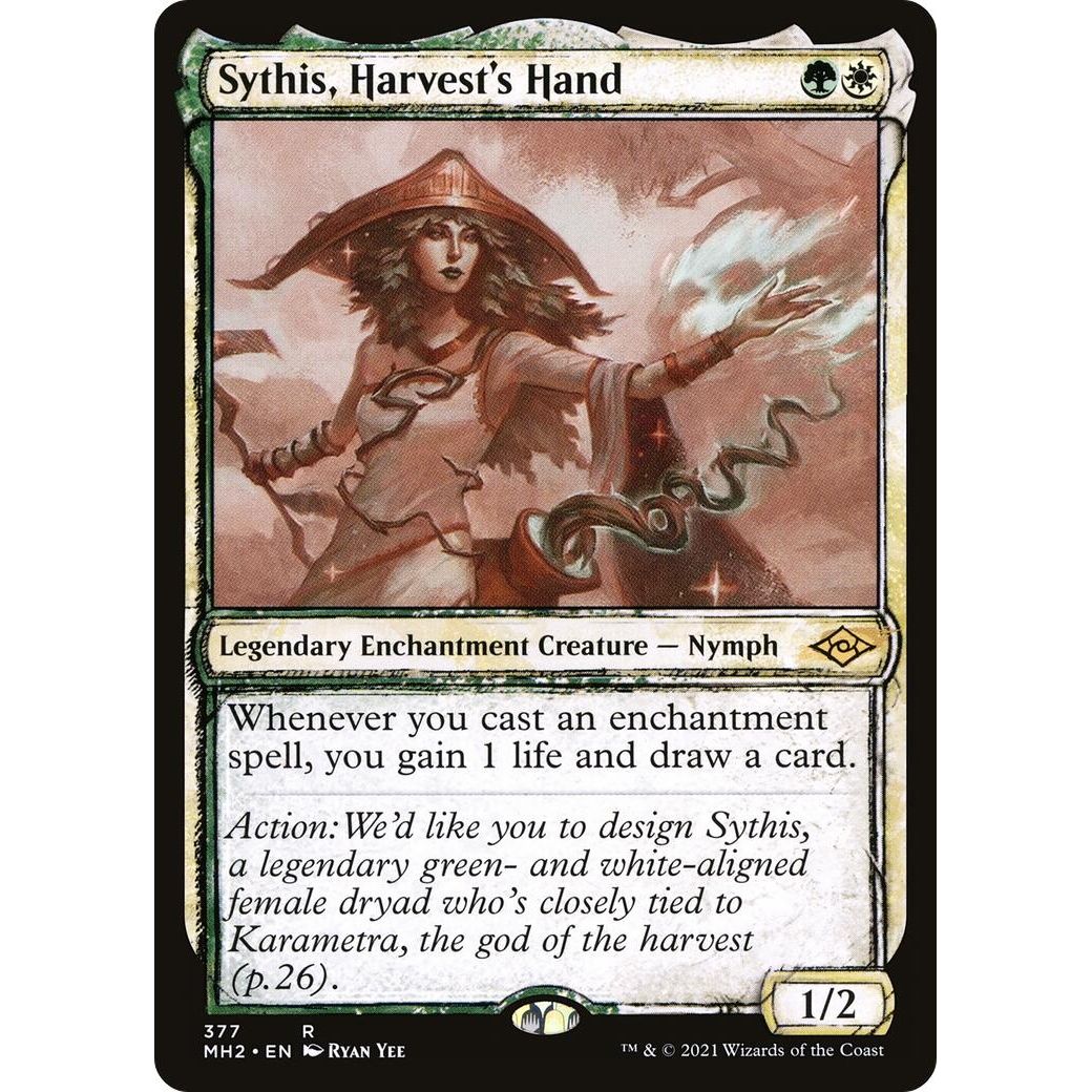Image for Sythis, Harvest's Hand (Showcase) (377) (MH2) - Magic: The Gathering