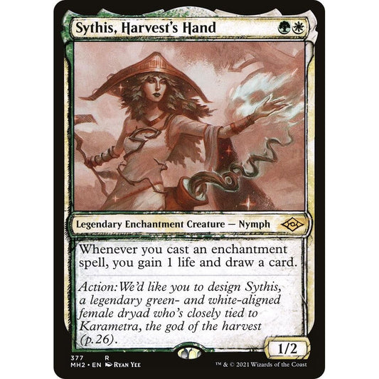 Image for Sythis, Harvest's Hand (Showcase) (377) (MH2) - Magic: The Gathering