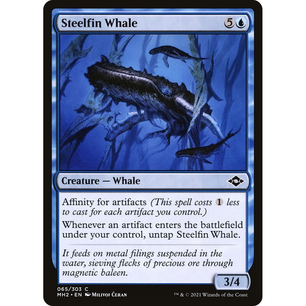 Image for Steelfin Whale (65) (MH2) - Magic: The Gathering