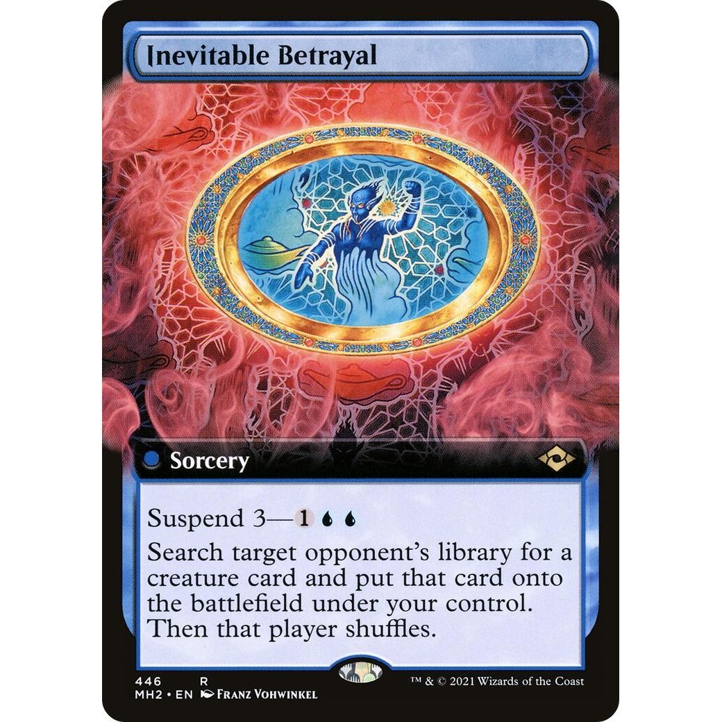 Image for Inevitable Betrayal (Extended Art) (446) (MH2) - Magic: The Gathering