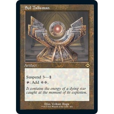 Image for Sol Talisman (Retro Frame) (Foil Etched) (432) (MH2) - Magic: The Gathering