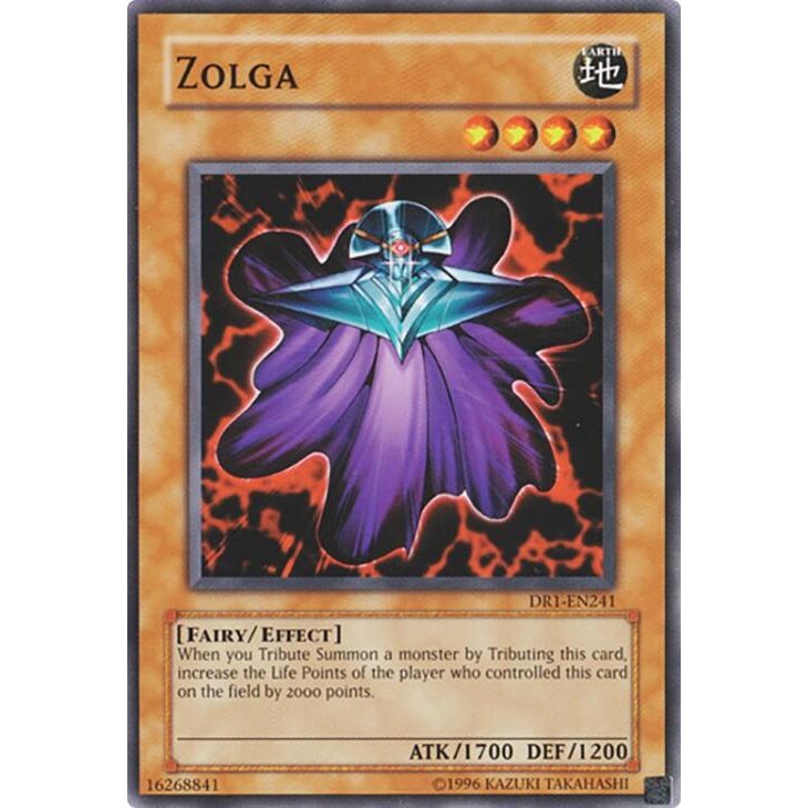 Image for Zolga (DR1-EN241) (DR1) - YuGiOh