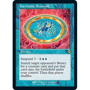 Image for Inevitable Betrayal (Retro Frame) (Foil Etched) (390) (MH2) - Magic: The Gathering