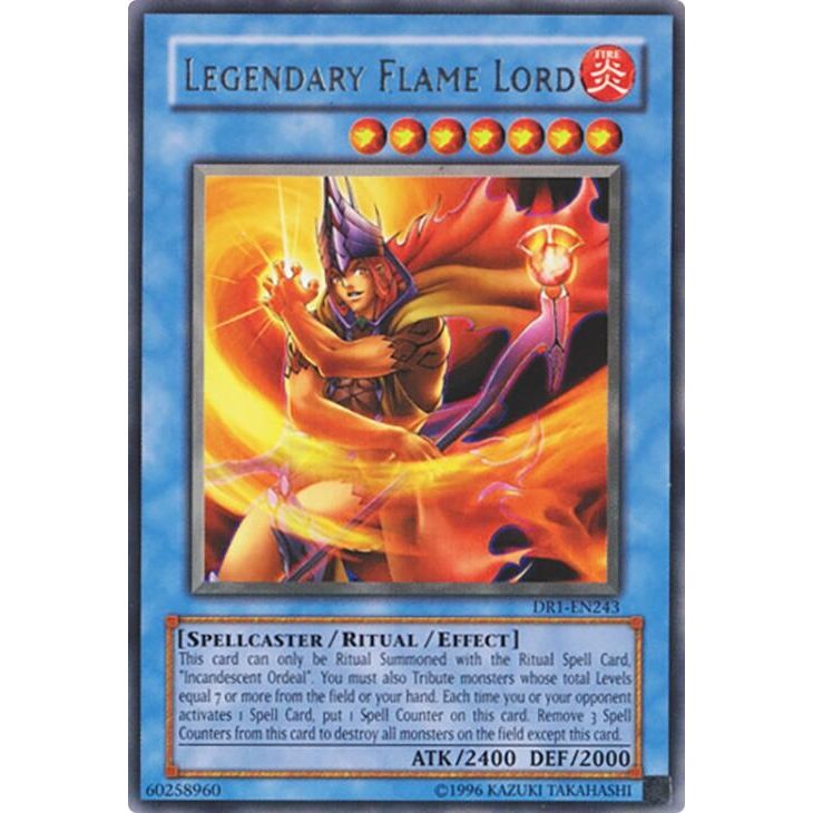 Image for Legendary Flame Lord (DR1-EN243) (DR1) - YuGiOh