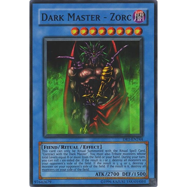 Image for Dark Master - Zorc (DR1-EN244) (DR1) - YuGiOh