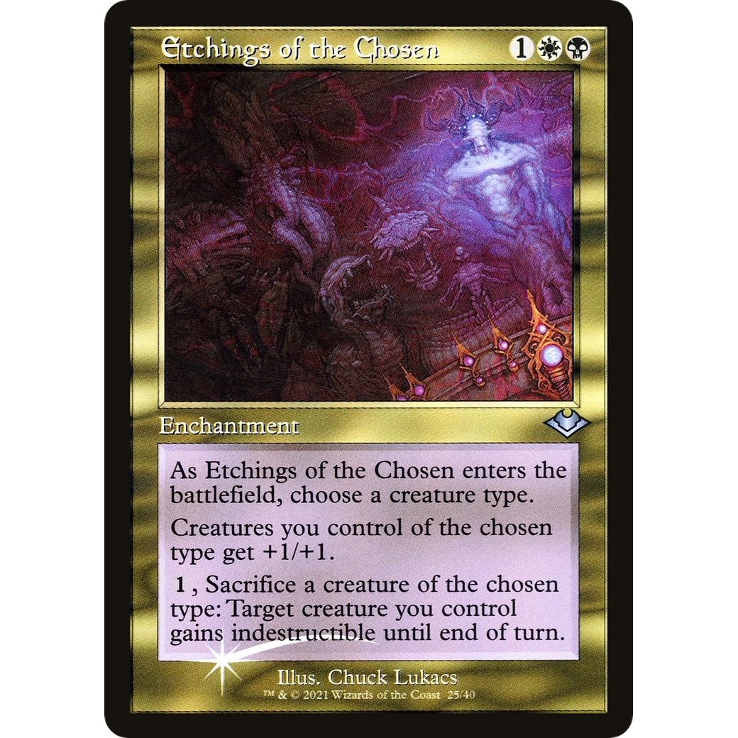 Image for Etchings of the Chosen (Retro Frame) (25) (MH1) - Magic: The Gathering