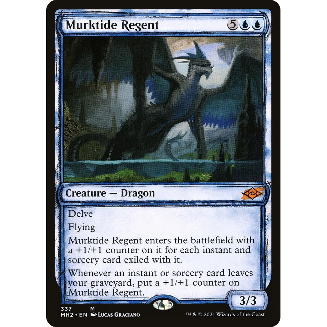 Image for Murktide Regent (Showcase) (337) (MH2) - Magic: The Gathering