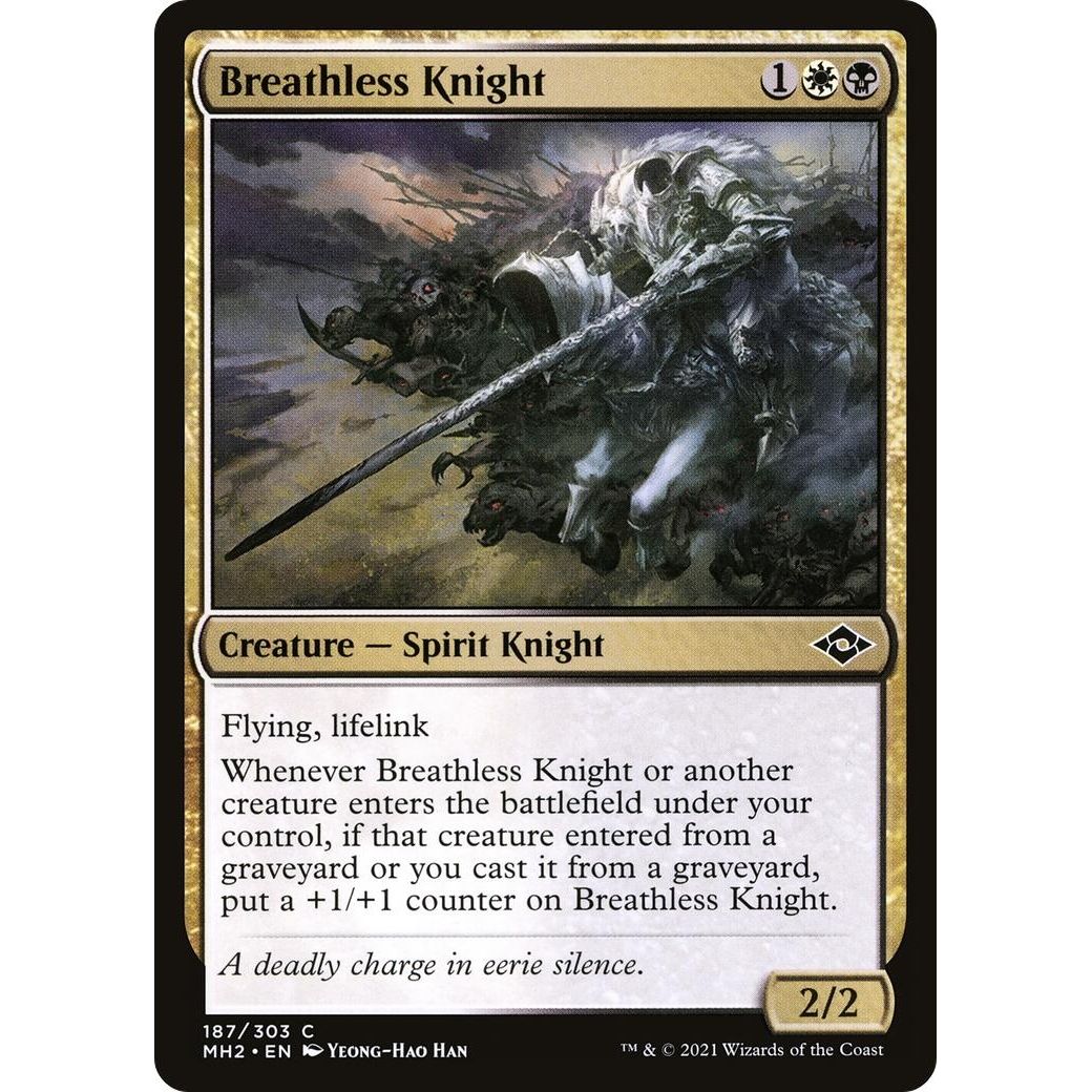 Image for Breathless Knight (187) (MH2) - Magic: The Gathering