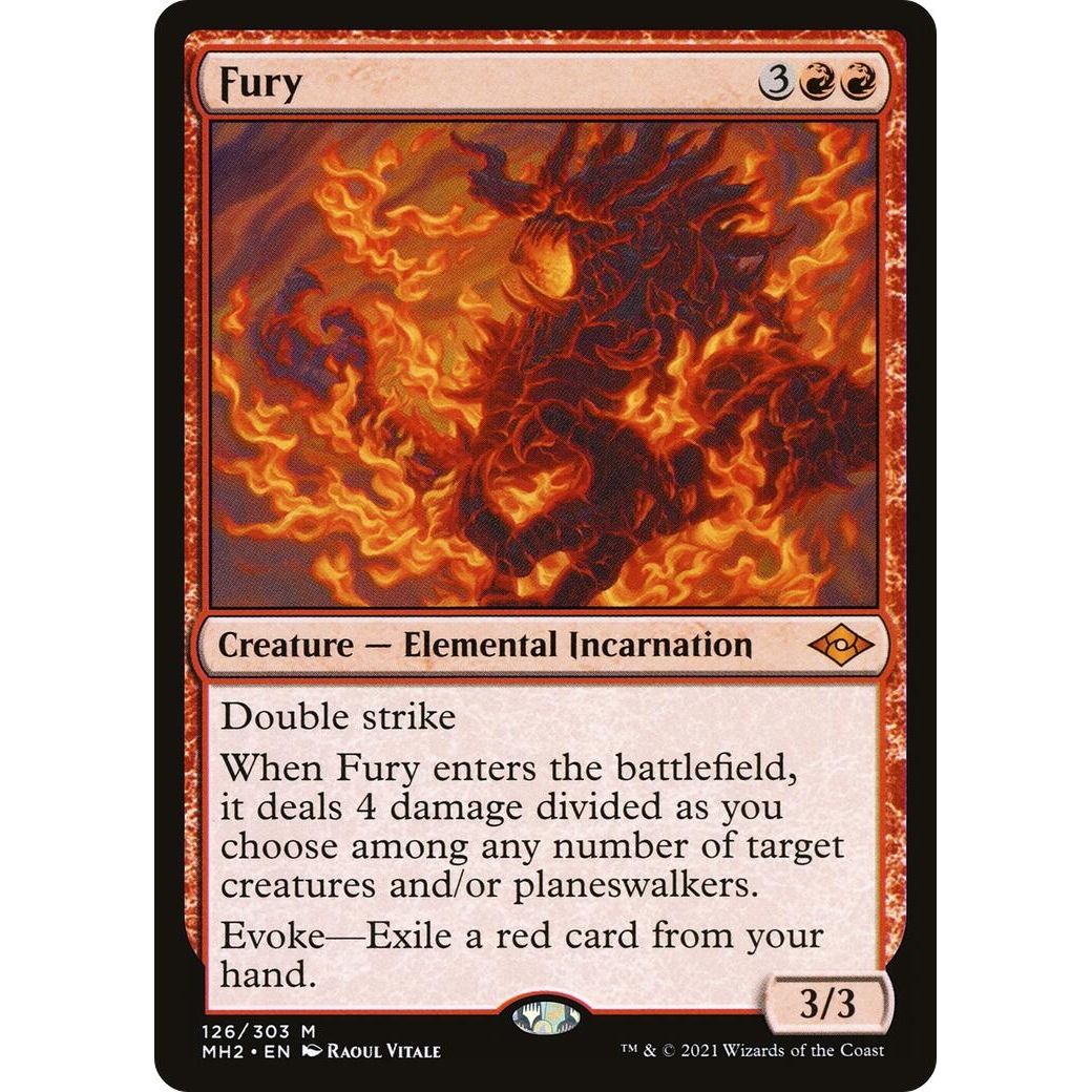Image for Fury (126) (MH2) - Magic: The Gathering