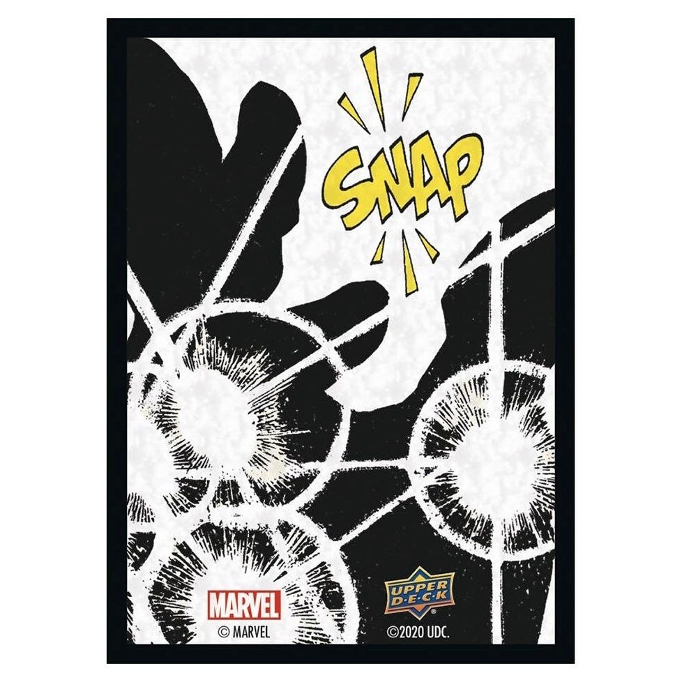 Image for Upper Deck Marvel Card Sleeves - Standard Matte - Thanos (65-Pack) - Card Sleeves