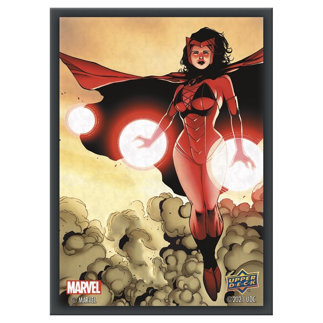 Image for Upper Deck Marvel Card Sleeves - Standard Matte - Scarlet Witch (65-Pack) - Card Sleeves