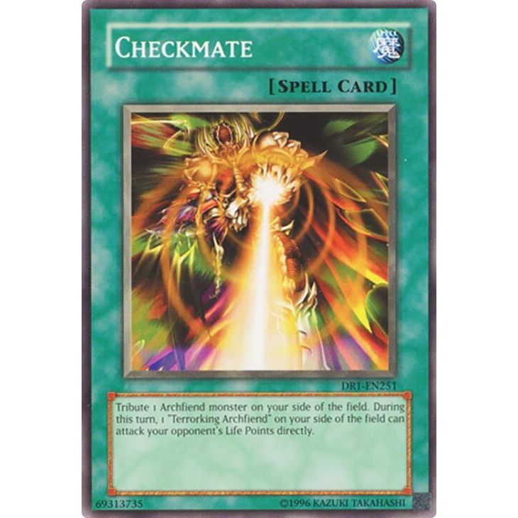 Image for Checkmate (DR1-EN251) (DR1) - YuGiOh