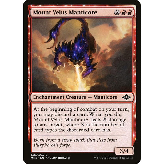 Image for Mount Velus Manticore (136) (MH2) - Magic: The Gathering