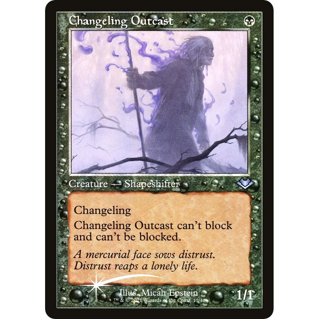 Image for Changeling Outcast (Retro Frame) (12) (MH1) - Magic: The Gathering