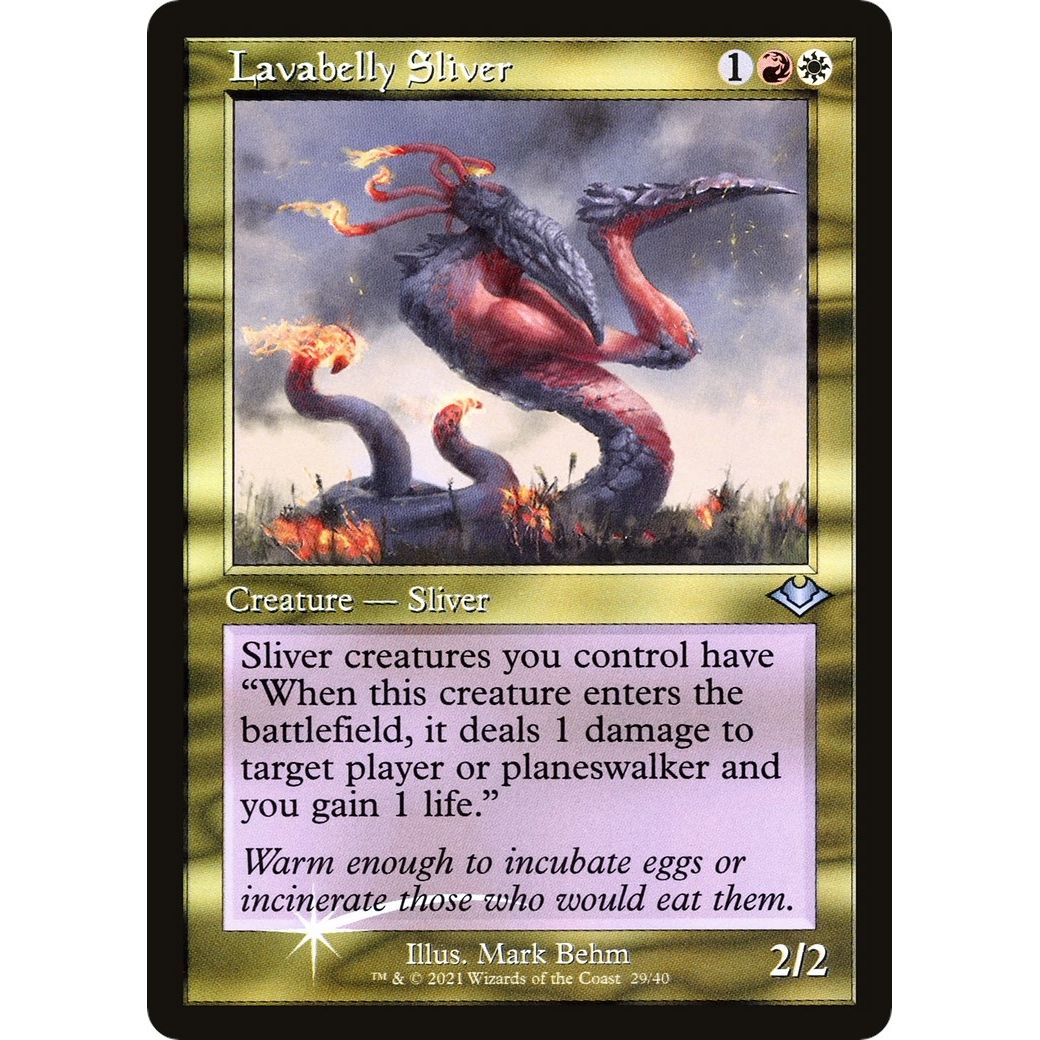 Image for Lavabelly Sliver (Retro Frame) (29) (MH1) - Magic: The Gathering