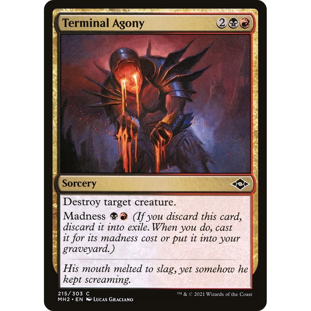 Image for Terminal Agony (215) (MH2) - Magic: The Gathering