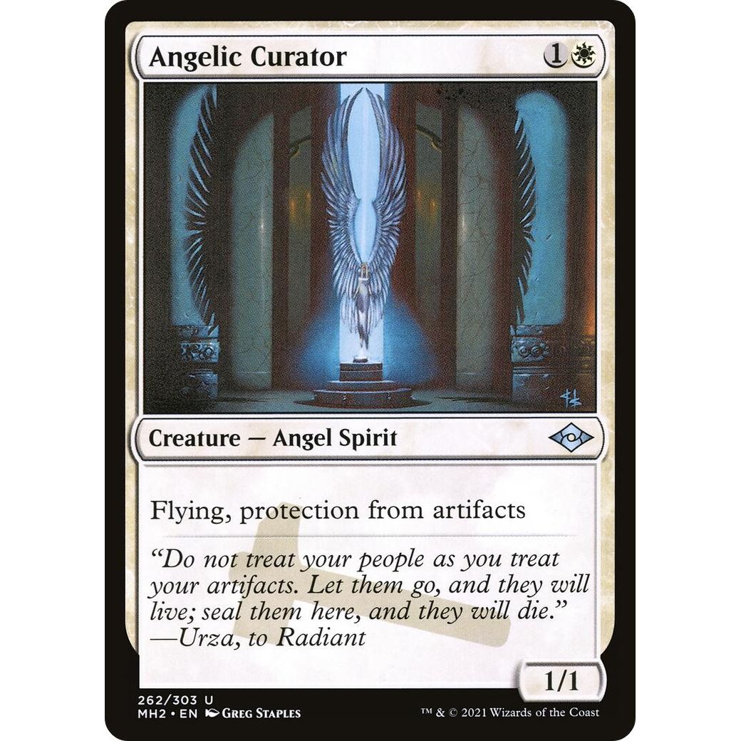 Image for Angelic Curator (262) (MH2) - Magic: The Gathering