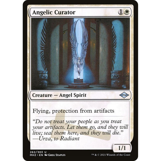 Image for Angelic Curator (262) (MH2) - Magic: The Gathering