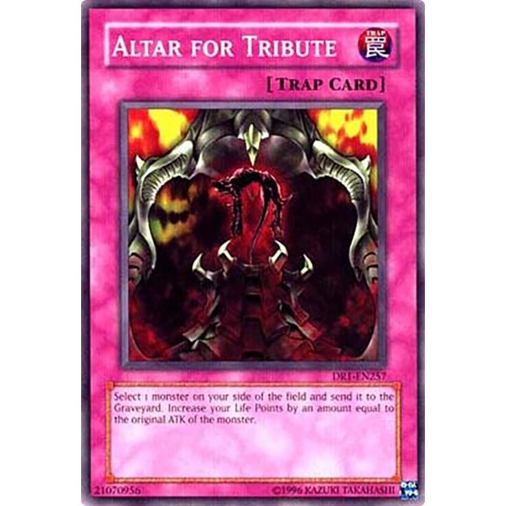 Image for Altar for Tribute (DR1-EN257) (DR1) - YuGiOh