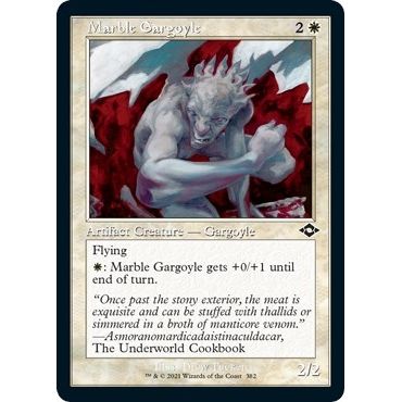 Image for Marble Gargoyle (Retro Frame) (Foil Etched) (382) (MH2) - Magic: The Gathering