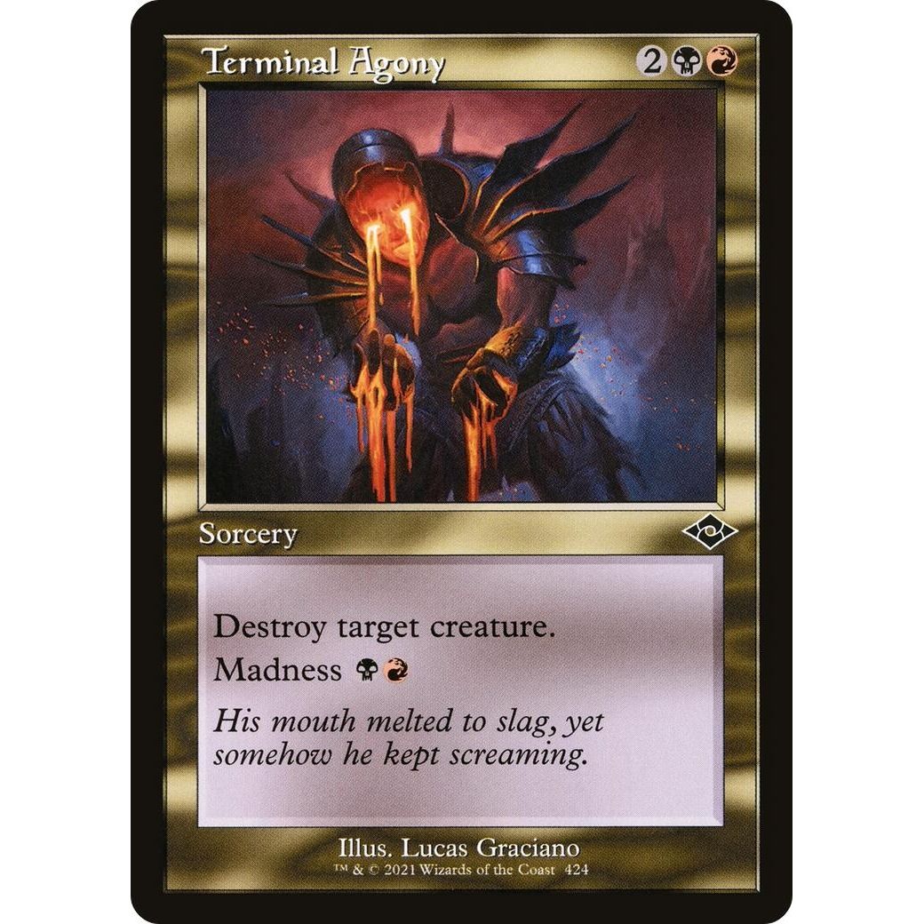 Image for Terminal Agony (Retro Frame) (424) (MH2) - Magic: The Gathering