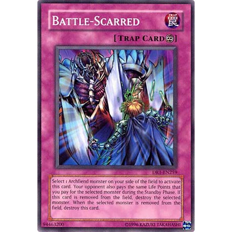 Image for Battle-Scarred (DR1-EN259) (DR1) - YuGiOh