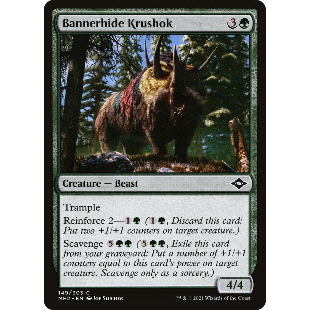 Image for Bannerhide Krushok (149) (MH2) - Magic: The Gathering