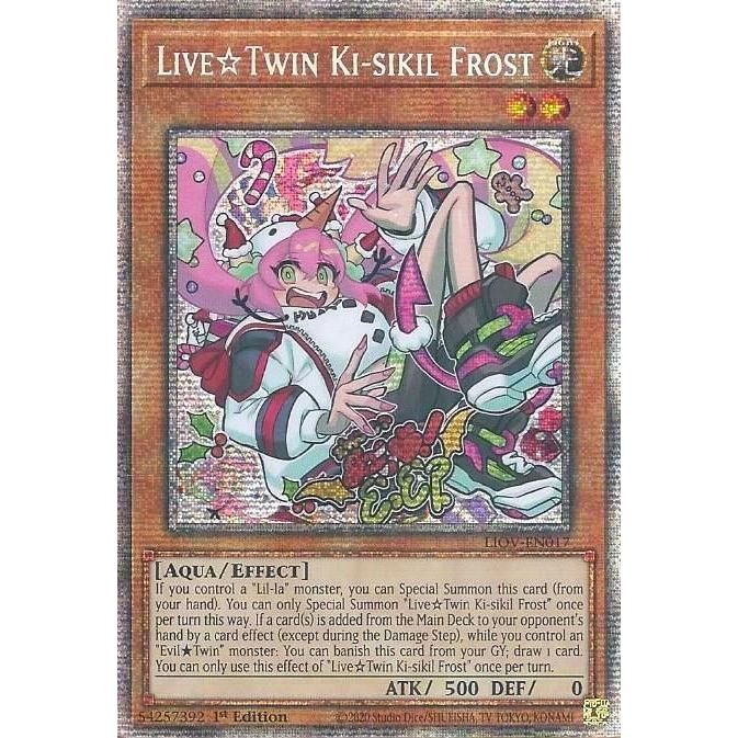 Image for Live Twin Ki-sikil Frost (Starlight Rare) (LIOV-EN017) (LIOV) - YuGiOh