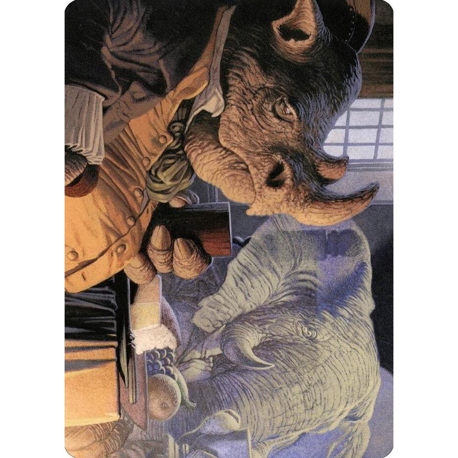 Image for Late to Dinner Art Card (3) (ASMH2) - Magic: The Gathering