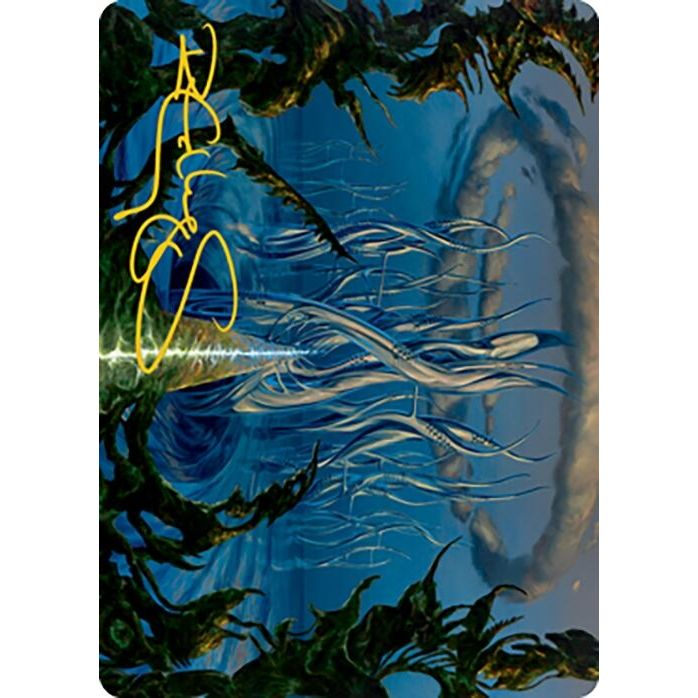 Image for Tanglepool Bridge Art Card (Gold-Stamped Signature) (80) (ASMH2) - Magic: The Gathering