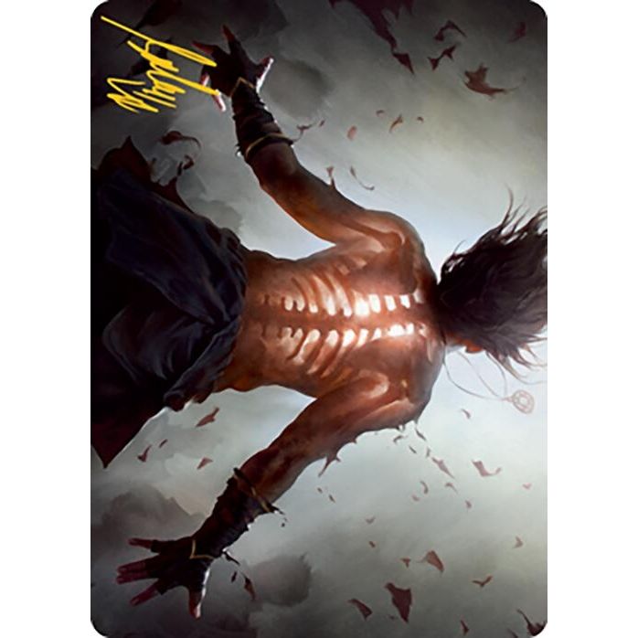 Image for Piercing Rays Art Card (Gold-Stamped Signature) (4) (ASMH2) - Magic: The Gathering