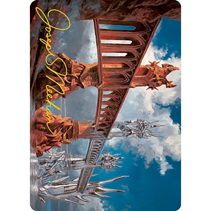 Image for Silverbluff Bridge Art Card (Gold-Stamped Signature) (78) (ASMH2) - Magic: The Gathering