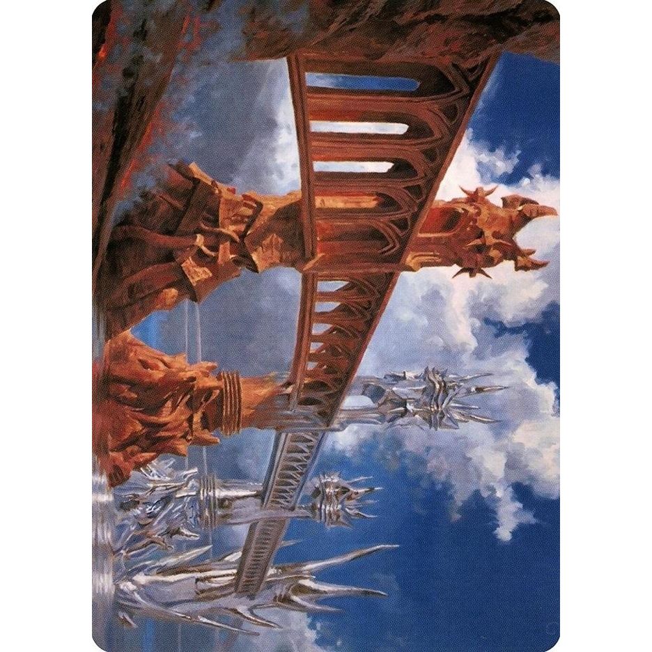 Image for Silverbluff Bridge Art Card (78) (ASMH2) - Magic: The Gathering