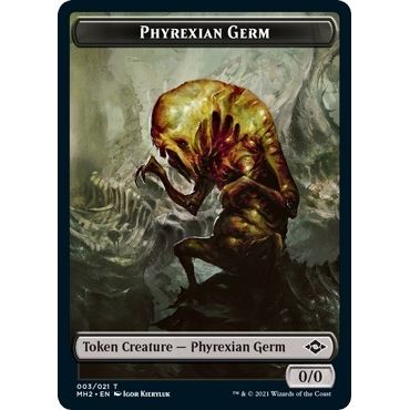 Image for Phyrexian Germ Token (3) (MH2) - Magic: The Gathering