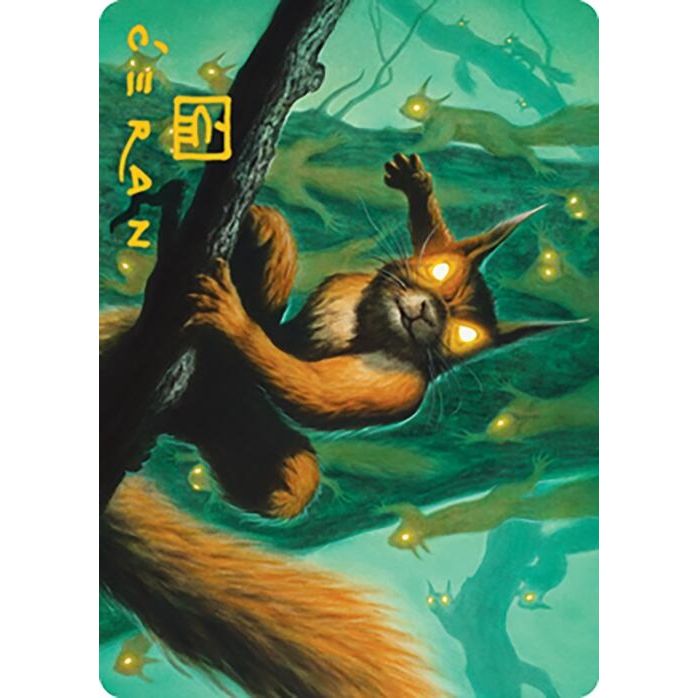 Image for Chatterstorm Art Card (Gold-Stamped Signature) (69) (ASMH2) - Magic: The Gathering