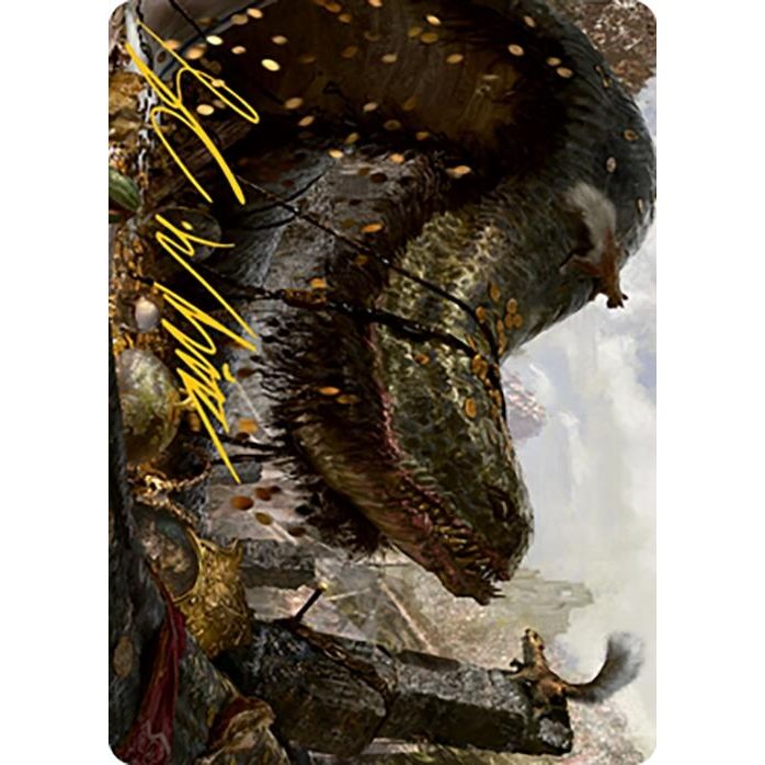 Image for Junk Winder Art Card (Gold-Stamped Signature) (13) (ASMH2) - Magic: The Gathering