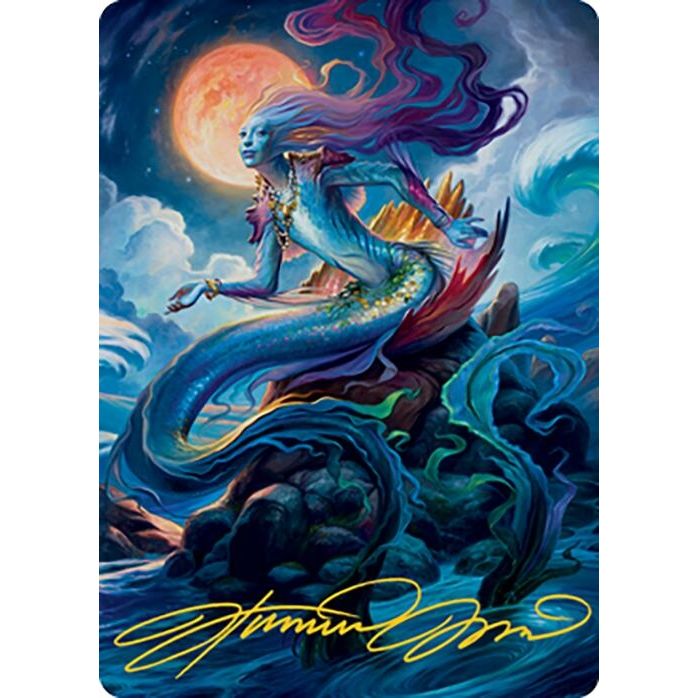 Image for Svyelun of Sea and Sky Art Card (24/81) (Gold-Stamped Signature) (24) (ASMH2) - Magic: The Gathering