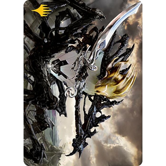 Image for Kaldra Compleat Art Card (Gold-Stamped) (61) (ASMH2) - Magic: The Gathering