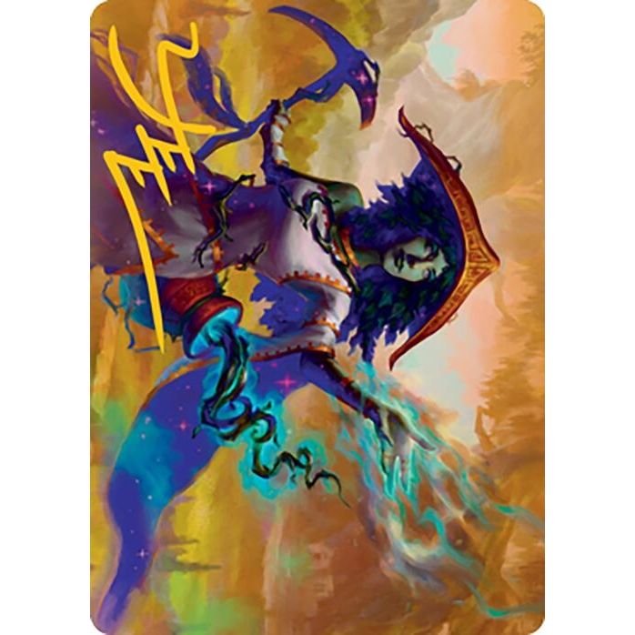 Image for Sythis, Harvest's Hand Art Card (Gold-Stamped Signature) (59) (ASMH2) - Magic: The Gathering