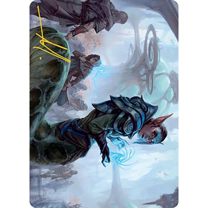 Image for Lonis, Cryptozoologist Art Card (Gold-Stamped Signature) (57) (ASMH2) - Magic: The Gathering