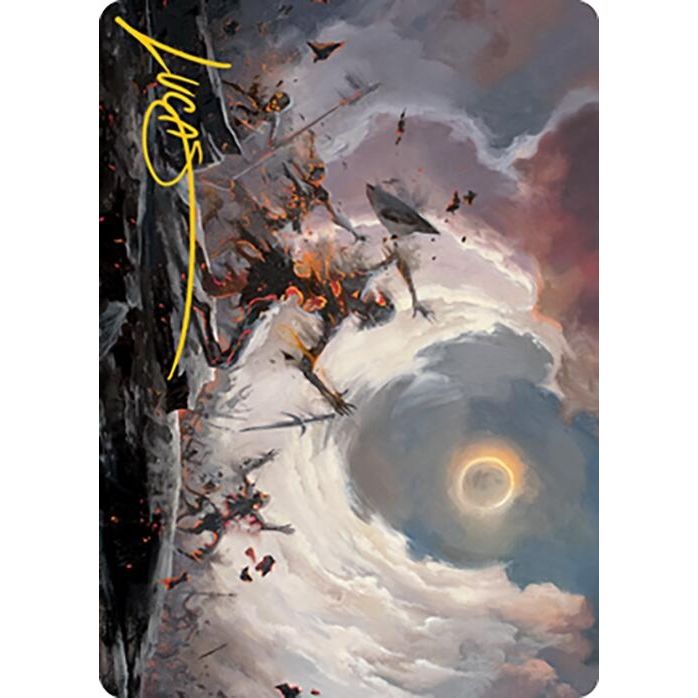 Image for Damn Art Card (Gold-Stamped Signature) (28) (ASMH2) - Magic: The Gathering