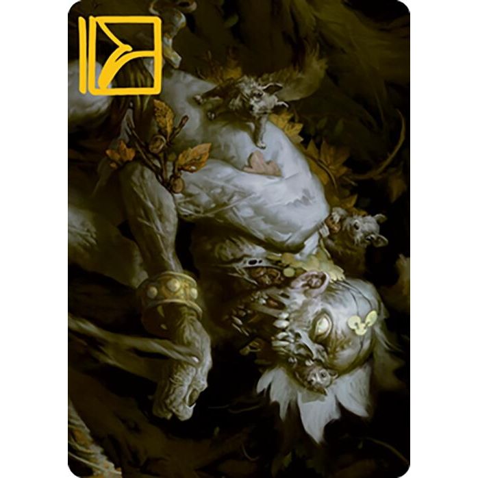 Image for Nested Shambler Art Card (Gold-Stamped Signature) (32) (ASMH2) - Magic: The Gathering