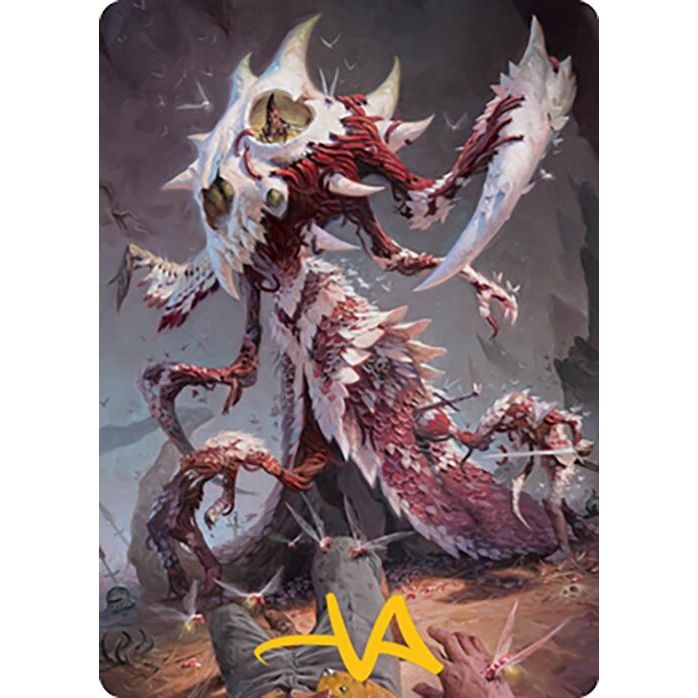 Image for Grist, the Hunger Tide Art Card (56/81) (Gold-Stamped Signature) (56) (ASMH2) - Magic: The Gathering