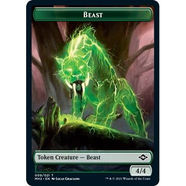 Image for Beast Token (9) (MH2) - Magic: The Gathering
