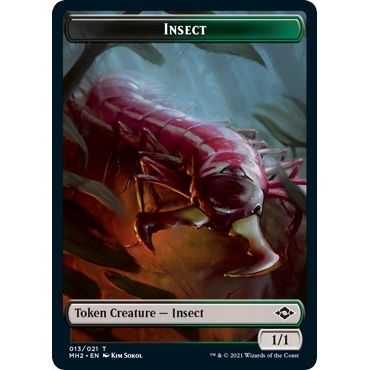 Image for Insect Token (13) (MH2) - Magic: The Gathering