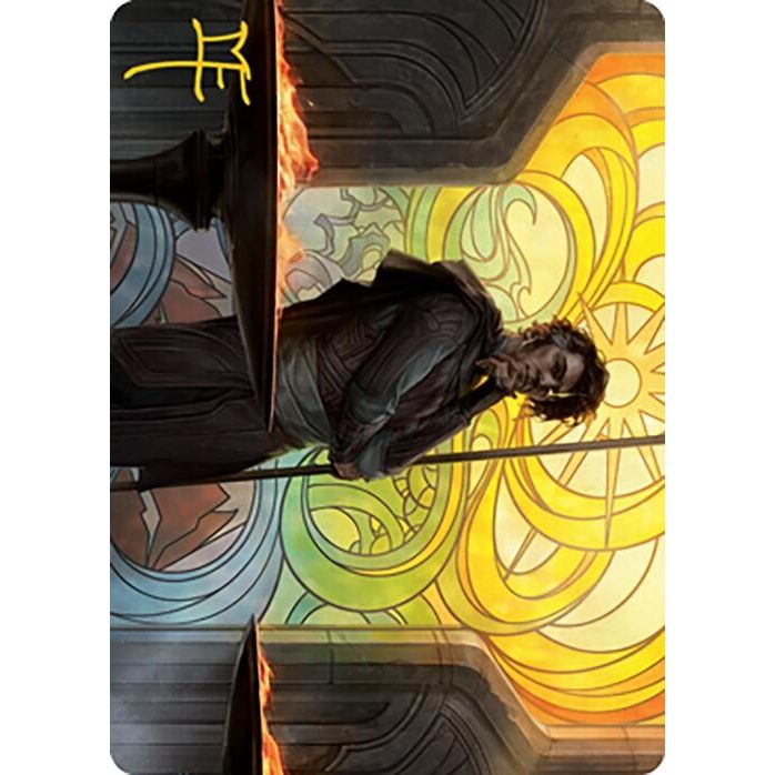 Image for Garth One-Eye Art Card (Gold-Stamped Signature) (51) (ASMH2) - Magic: The Gathering