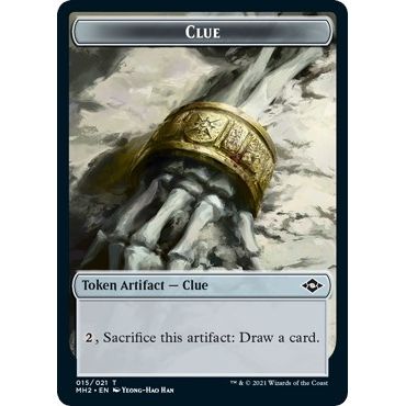 Image for Clue (015) Token (15) (MH2) - Magic: The Gathering