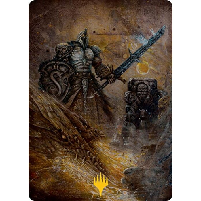 Image for Dakkon, Shadow Slayer Art Card (48/81) (Gold-Stamped) (48) (ASMH2) - Magic: The Gathering