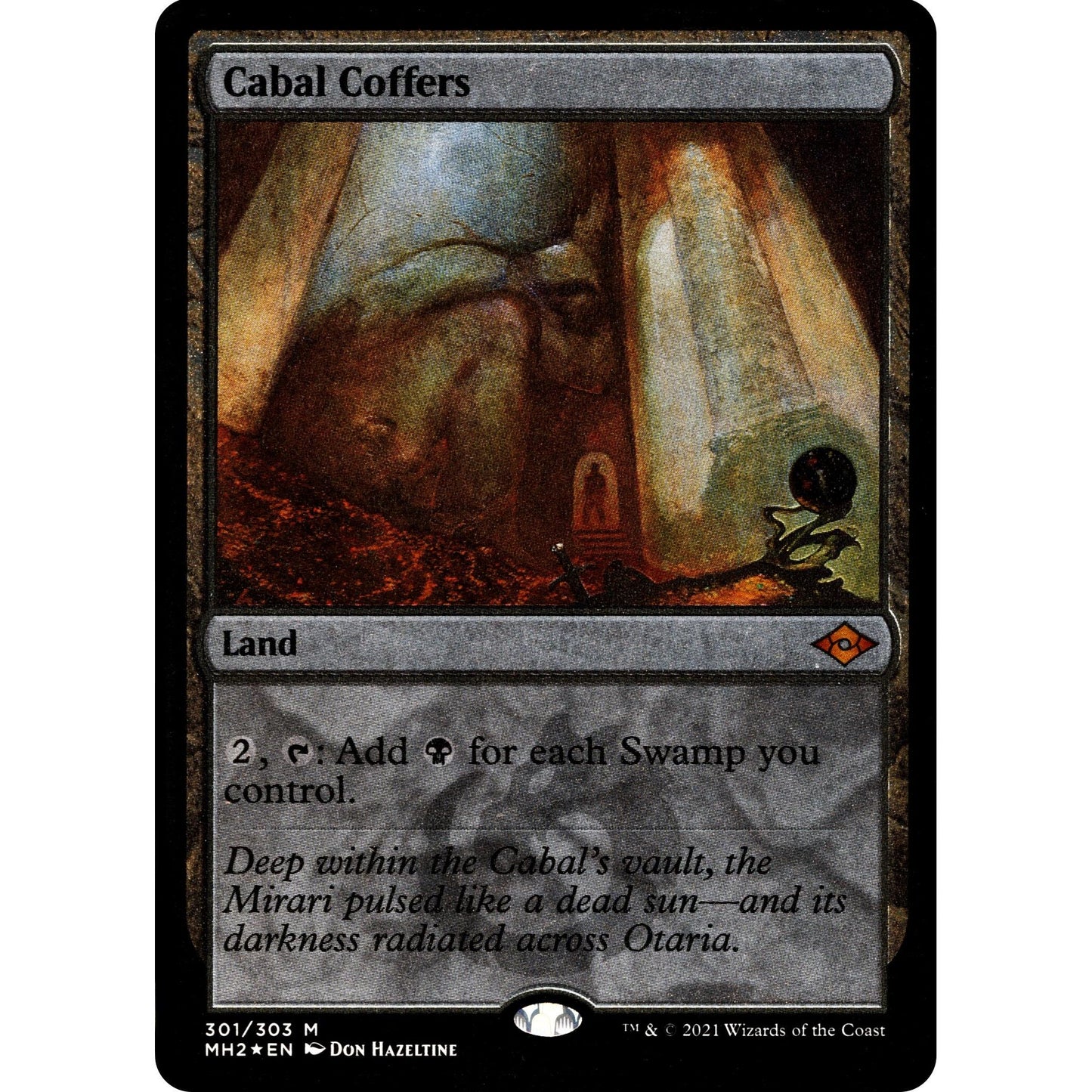 Image for Cabal Coffers (Foil Etched) (301) (MH2) - Magic: The Gathering