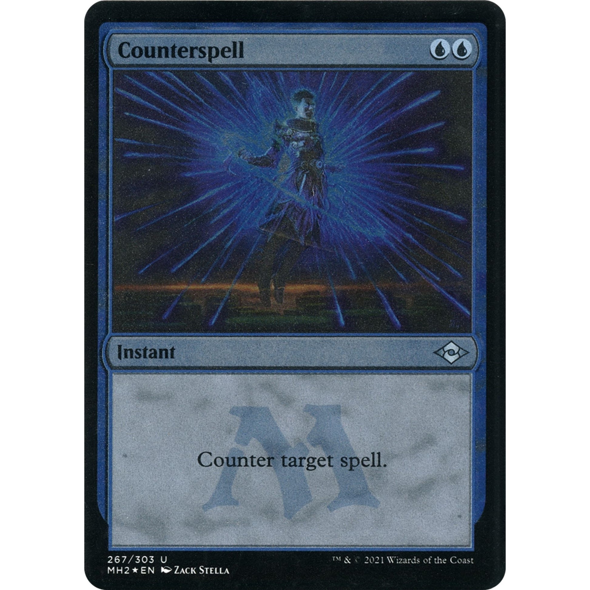 Image for Counterspell (Foil Etched) (267) (MH2) - Magic: The Gathering
